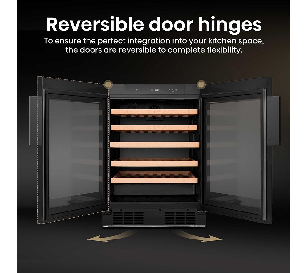 HISENSE RW3N132GSLF Wine Cooler - Black image number 10 of 13