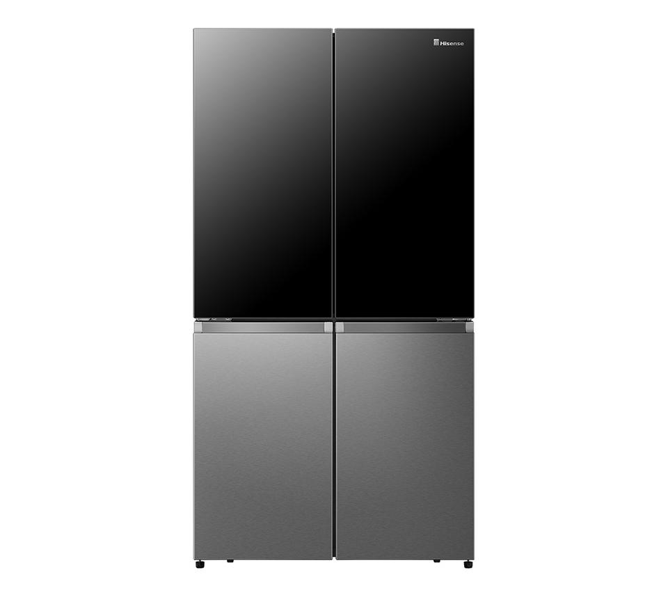 HISENSE RQ5X560SFLES Smart Fridge Freezer - Black & Stainless Steel