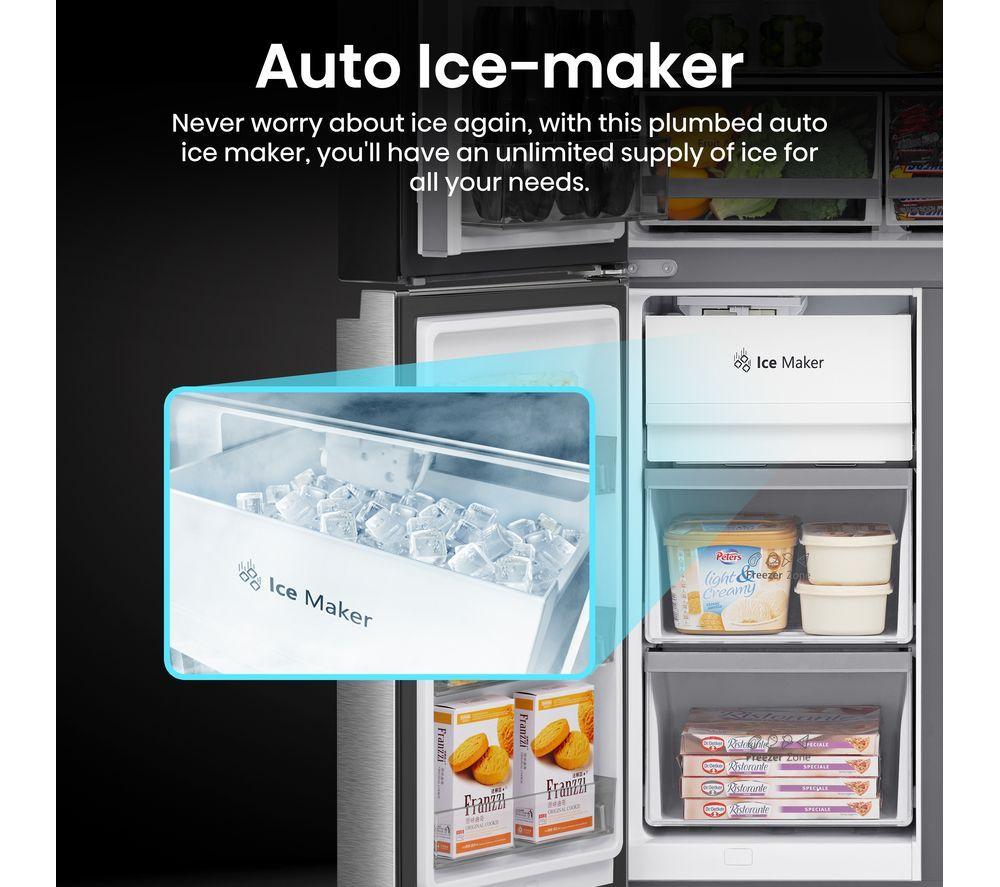 HISENSE KitchenFit RL5K370GSFC Tall Fridge - Black