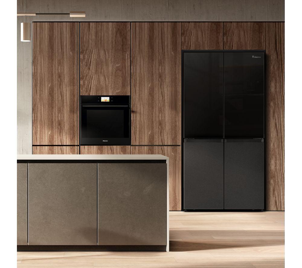 HISENSE RQ5X560SFLES Smart Fridge Freezer - Black & Stainless Steel image number 17 of 23