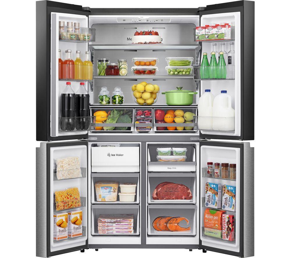 HISENSE RQ5X560SFLES Smart Fridge Freezer - Black & Stainless Steel image number 18 of 23