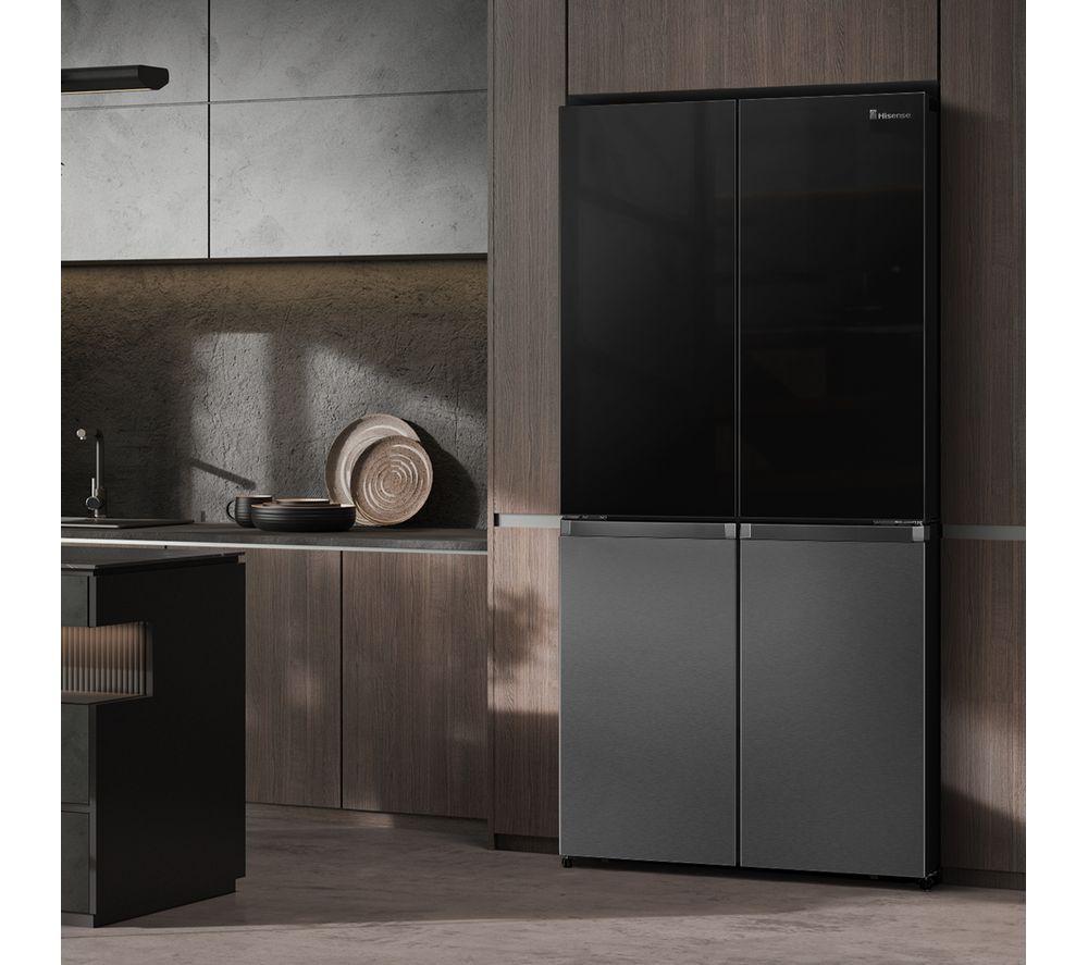 HISENSE RQ5X560SFLES Smart Fridge Freezer - Black & Stainless Steel image number 22 of 23
