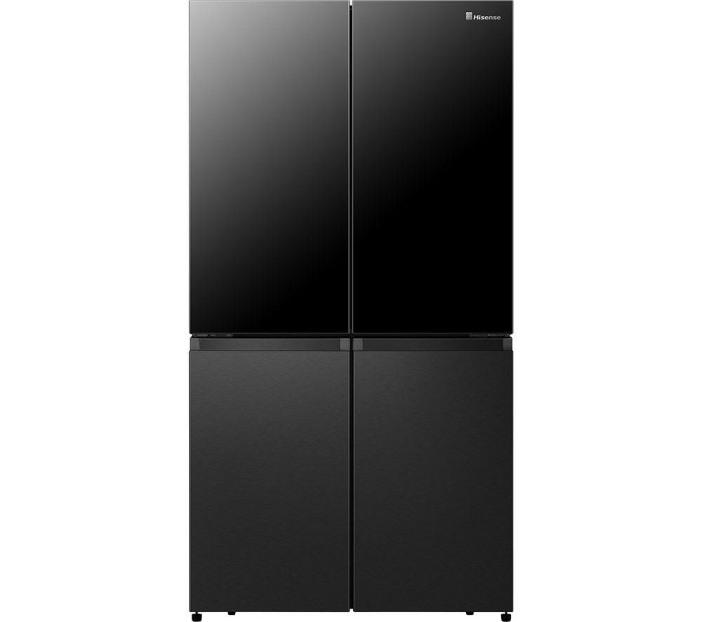 HISENSE RQ5X560SFLEF Smart Fridge Freezer - Premium Black, Black