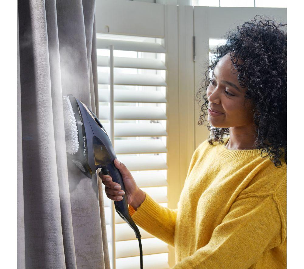 RUSSELL HOBBS Steam Genie 28370 2-in-1 Clothes Steamer - Blue image number 9 of 10