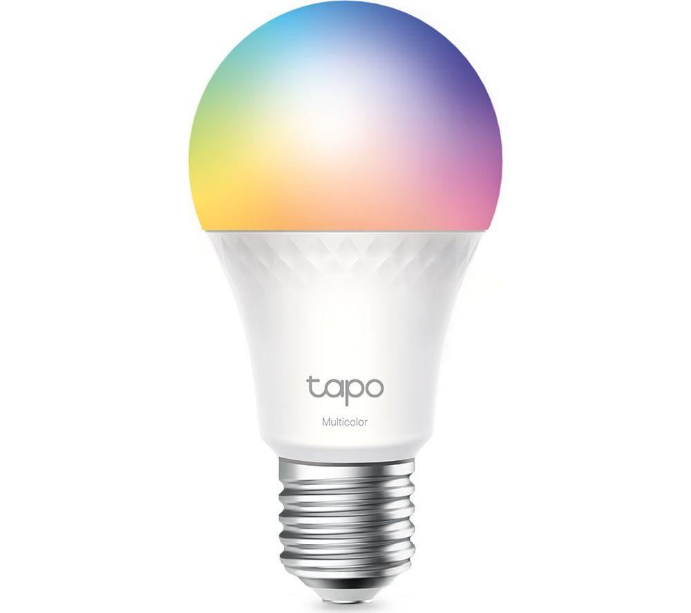 TP-LINK Tapo L535E Smart WiFi Light Bulb - Multicolour, E27, A60