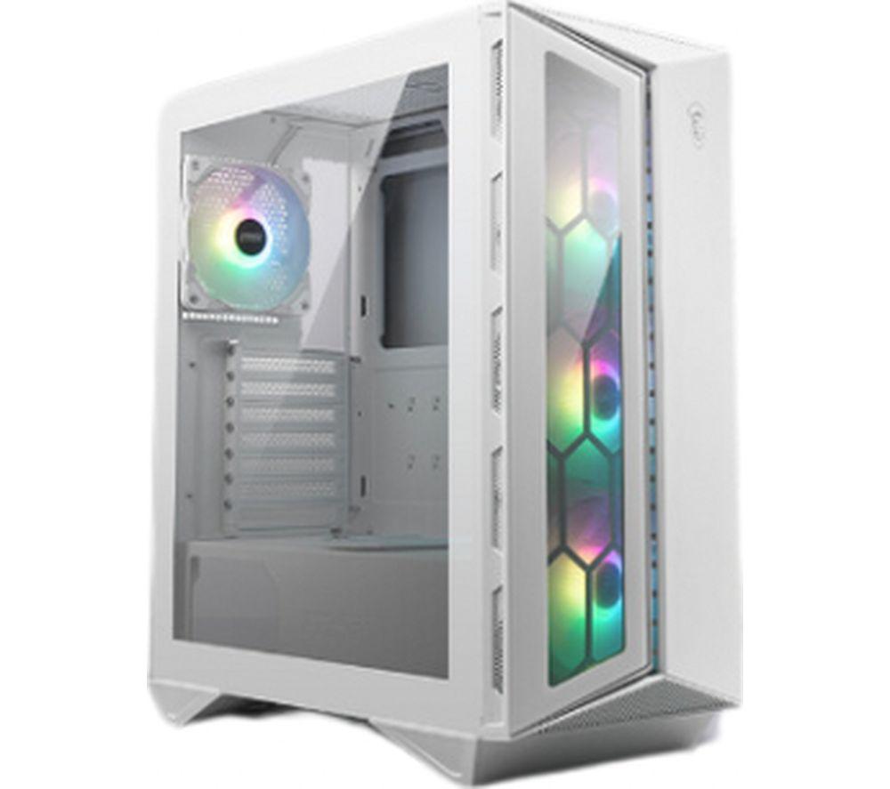 MSI MPG GUNGNIR 110R ATX Mid-Tower PC Case - White