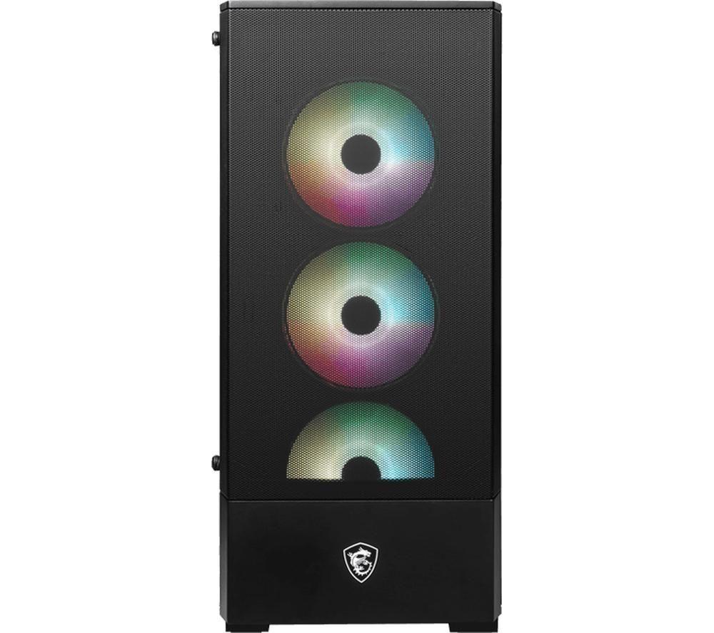 MSI MAG FORGE 112R ATX Mid-Tower PC Case - Black image number 2 of 6