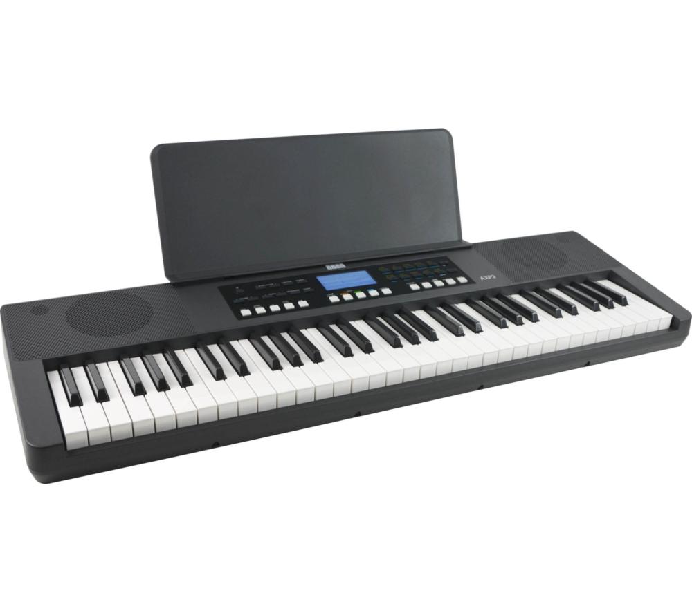 Axus Music 61-Key Slimline Keyboard - Blue - 32-Note Polyphony - Image 4