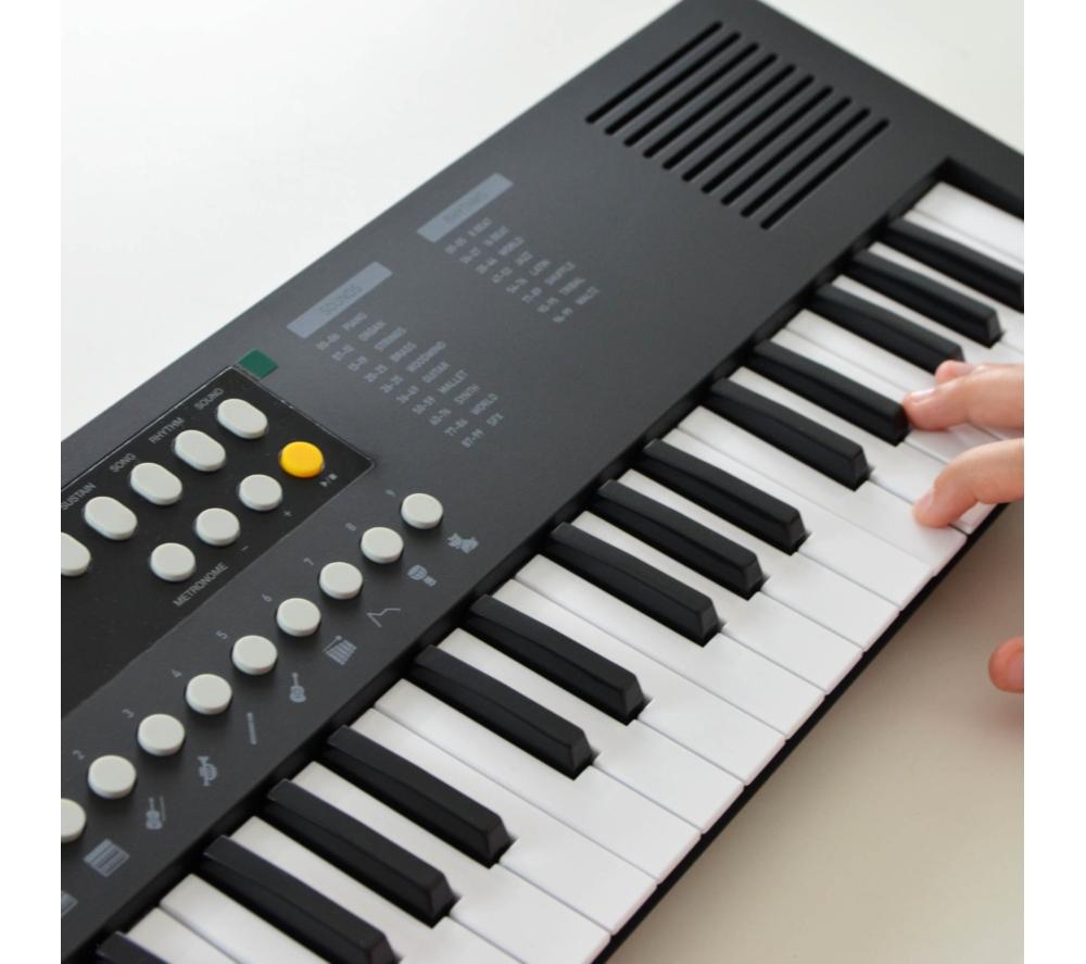 AXUS Axus 37-Note Mini Portable Keyboard for Beginners - Black image number 6 of 6