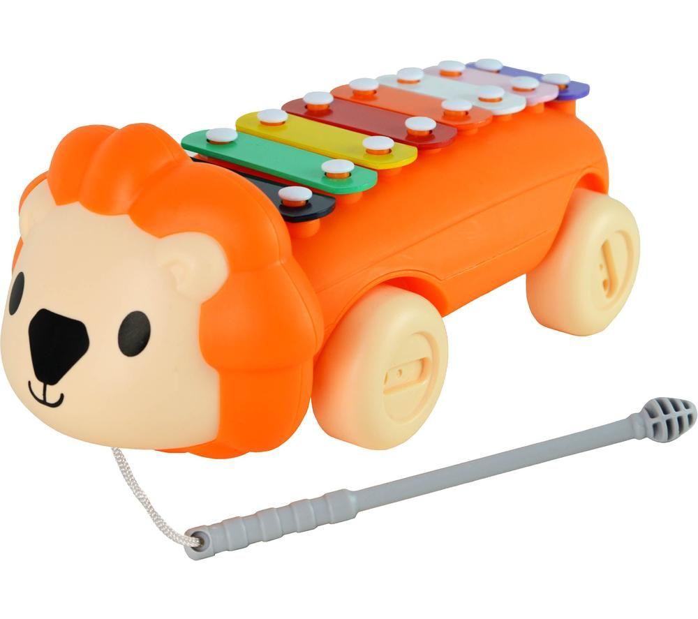LITTLE STAR LS1002 Lion Pull Along Xylophone - Orange image number 4 of 4