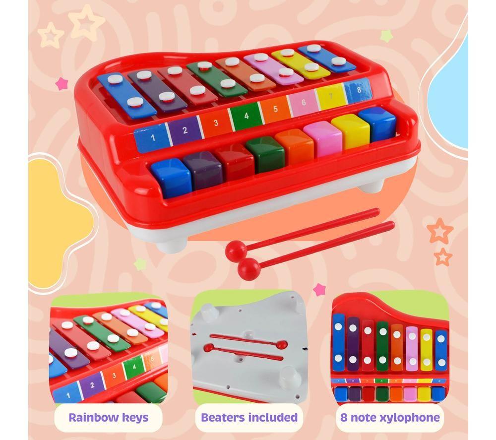 LITTLE STAR LS1004 Easy Play Piano Xylophone image number 3 of 4