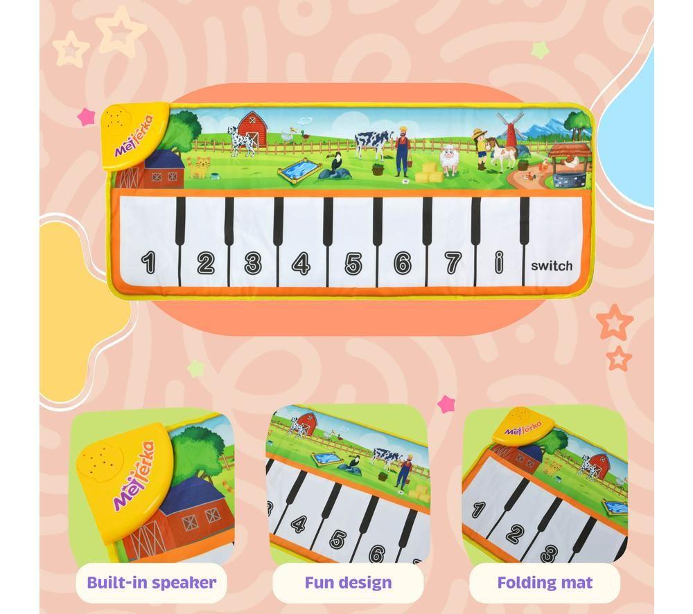 LITTLE STAR LS1008 Piano Farm Mat image number 3 of 4