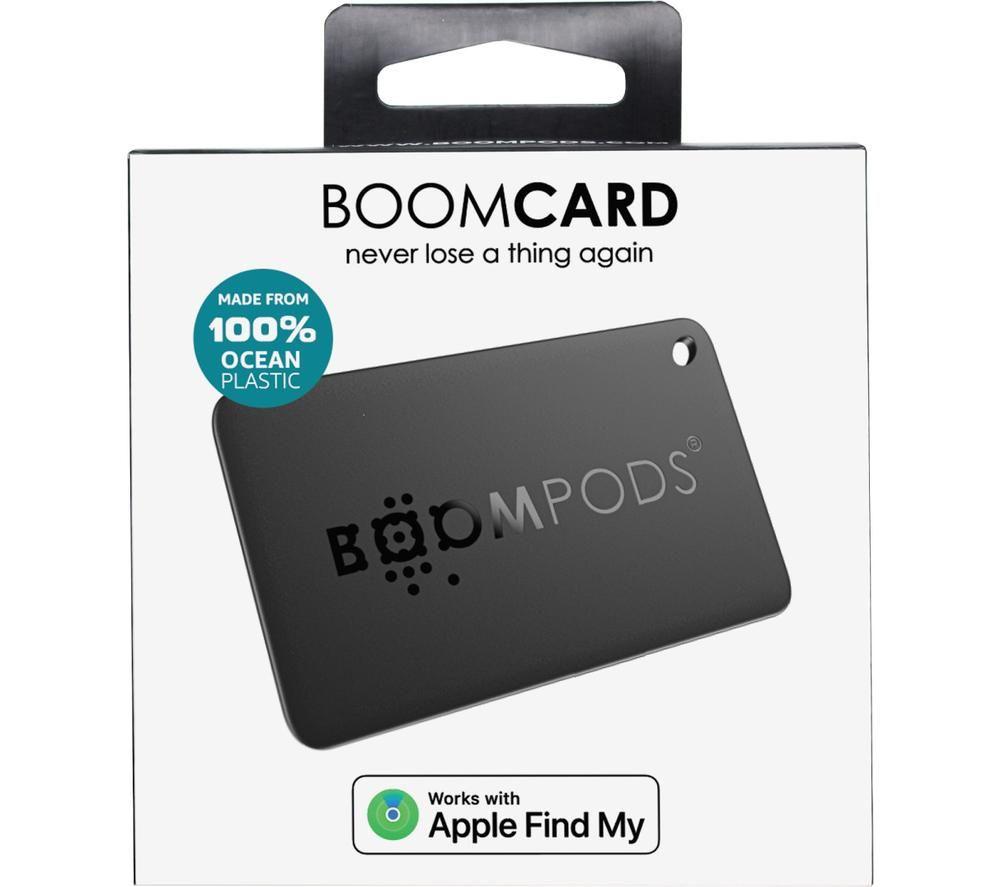BOOMPODS Boomcard Bluetooth Tracker - Black image number 3 of 3