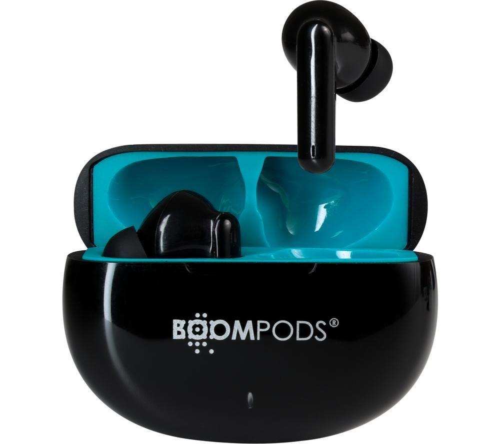 BOOMPODS Skim Wireless Bluetooth Earbuds - Black image number 2 of 2