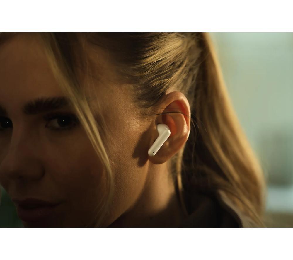 BOOMPODS Skim Wireless Bluetooth Earbuds - White image number 4 of 6