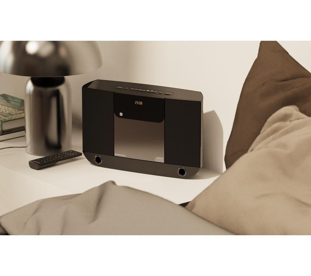 OAKCASTLE HiFi100 Flat Panel Hi-Fi System - Black image number 5 of 9