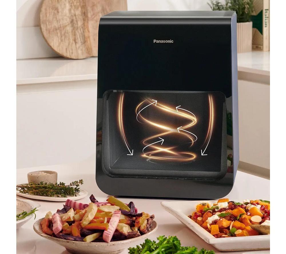 PANASONIC NF-CC600AXC Air Fryer - Black & Dark Blue image number 12 of 15