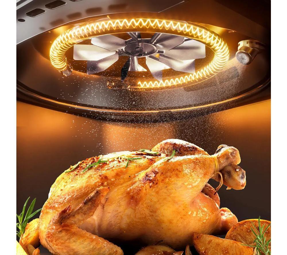 PANASONIC NF-CC600AXC Air Fryer - Black & Dark Blue image number 13 of 15