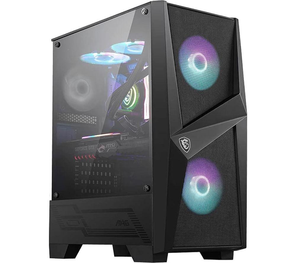 MSI MAG FORGE 100R ATX Mid-Tower PC Case - Black