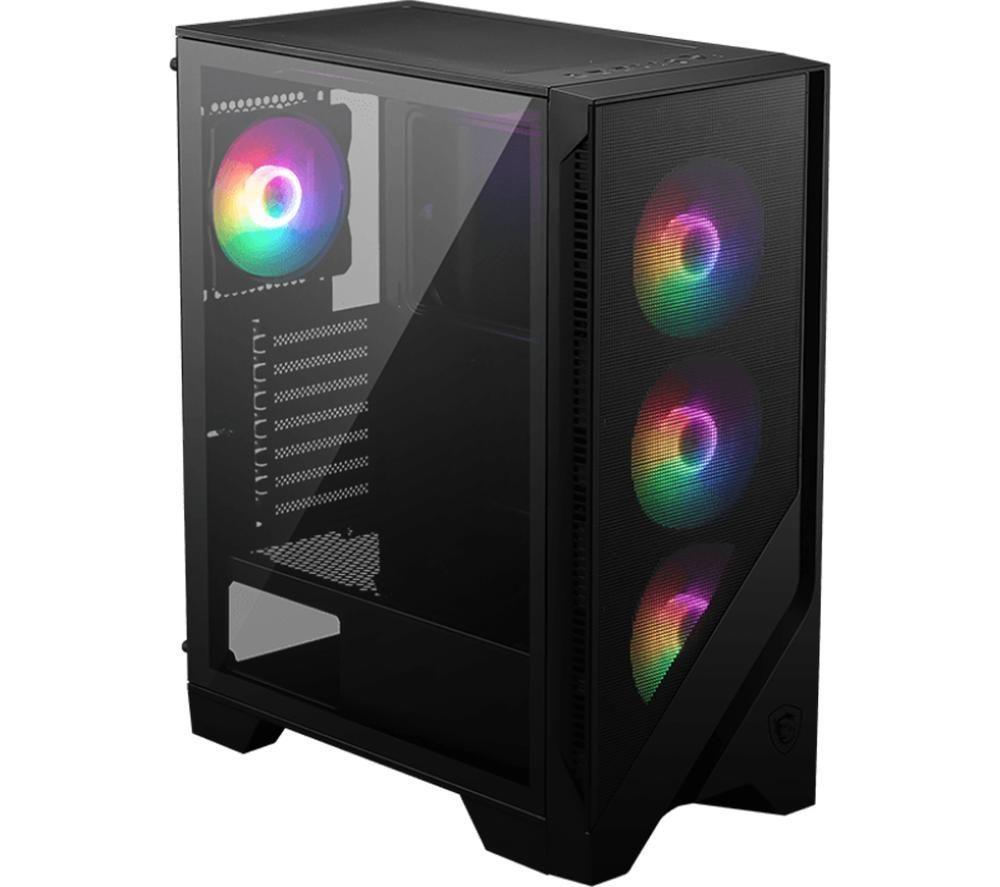 MSI MAG FORGE 120A AIRFLOW ATX Mid-Tower PC Case - Black image number 3 of 5