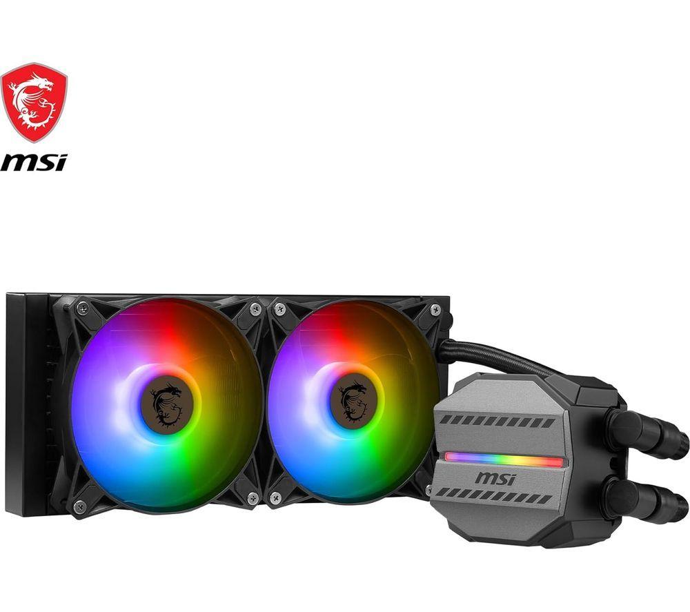 MSI MAG CORELIQUID M240 240 mm Liquid CPU Cooler - RGB LED image number 3 of 4