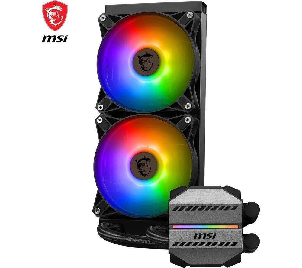 MSI MAG CORELIQUID M240 240 mm Liquid CPU Cooler - RGB LED image number 4 of 4