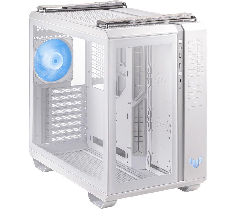 ASUS TUF GT502 Plus ATX Mid-Tower PC Case - White