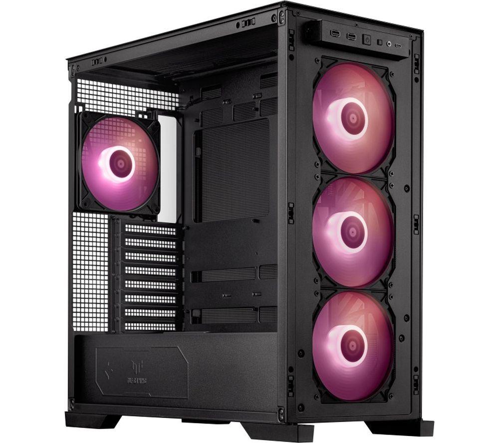 ASUS TUF Gaming GT302 ARGB E-ATX Mid-Tower PC Case - Black