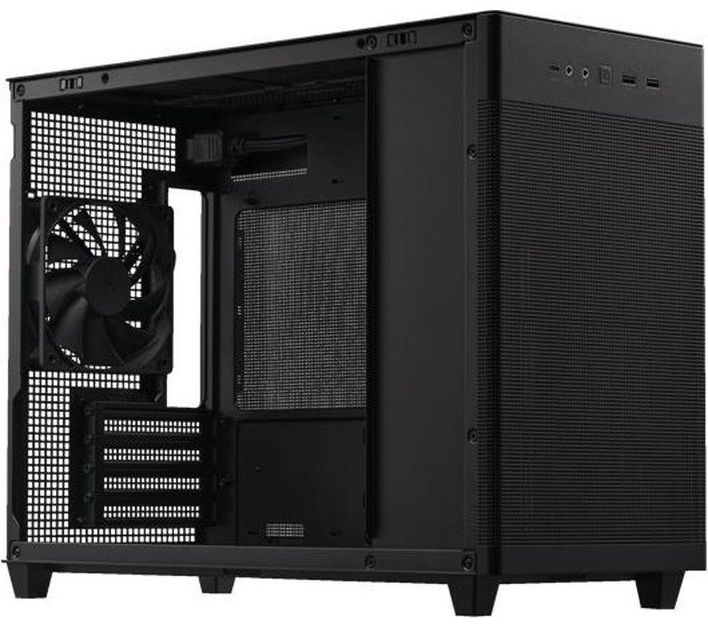 ASUS Prime AP201 Micro ATX Mini Tower PC Case - Black image number 2 of 4