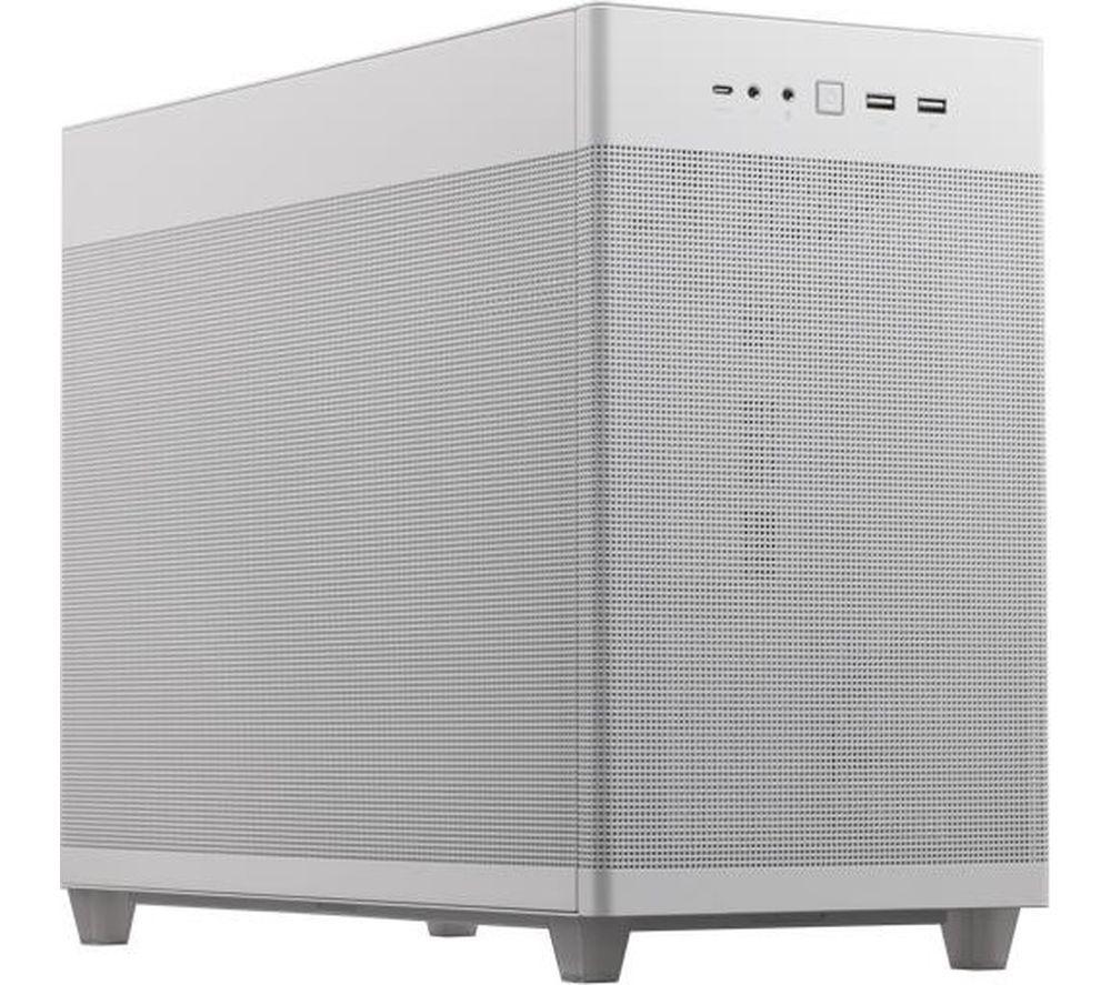 ASUS Prime AP201 Mini ITX Mini-Tower PC Case - White