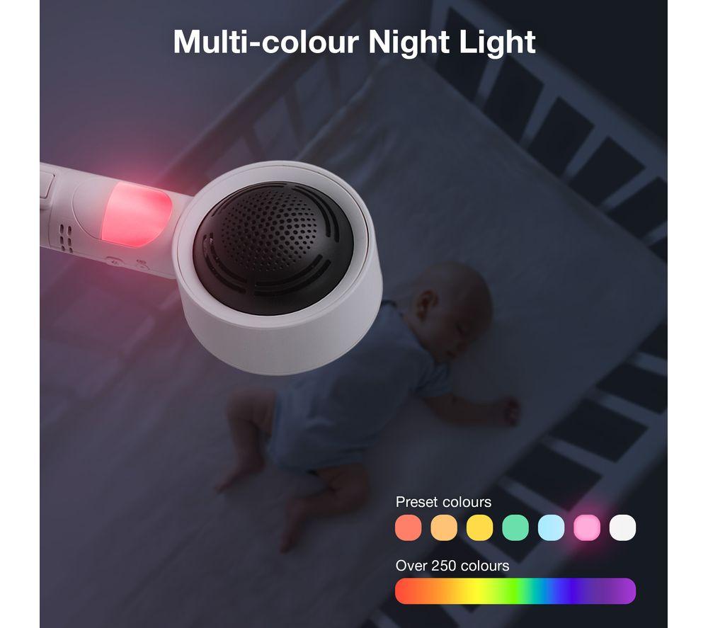 VTECH RM7787HD 7" Full HD Over-The-Cot WiFi Baby Monitor - White image number 7 of 14