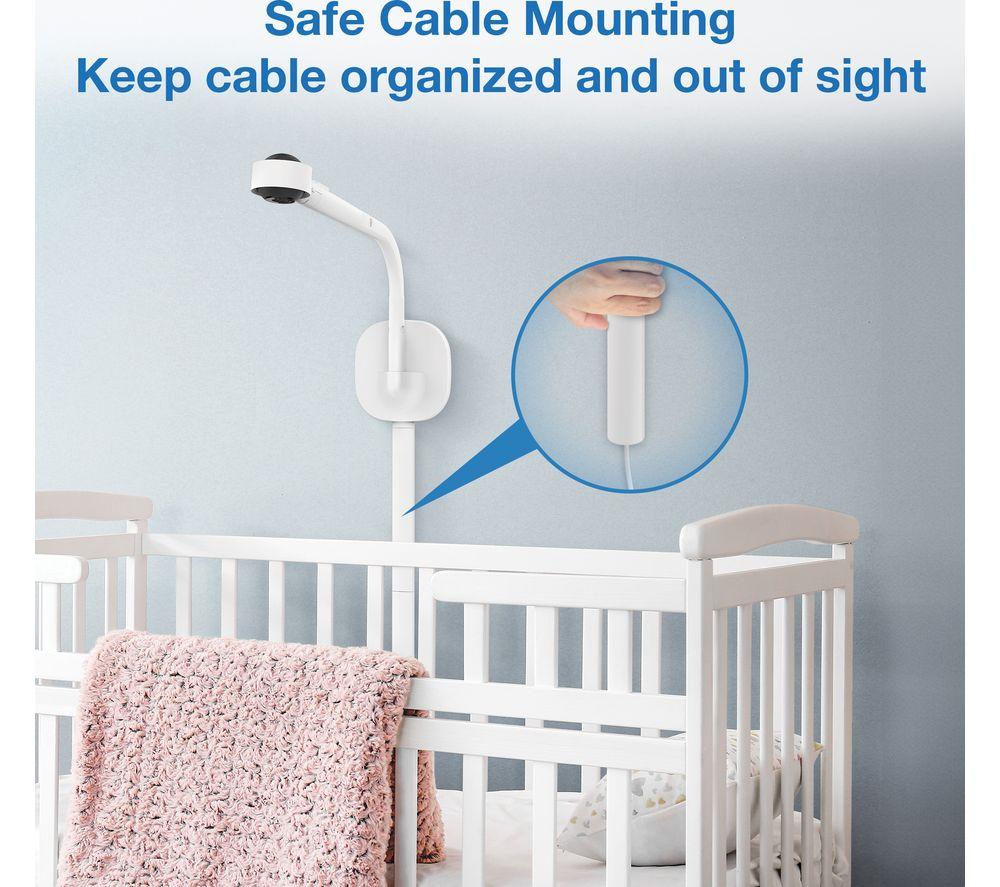 VTECH RM7787HD 7" Full HD Over-The-Cot WiFi Baby Monitor - White image number 10 of 14