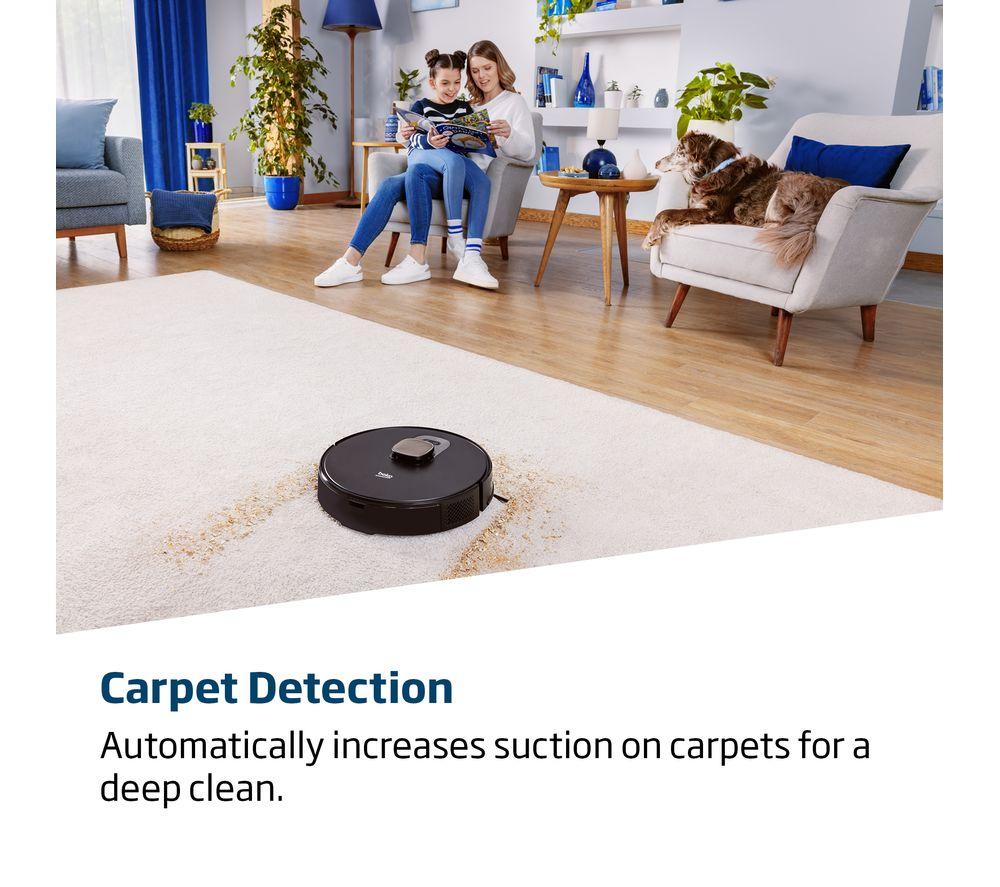 BEKO VRR61414VB RoboSmart Robot Vacuum Cleaner - Black image number 9 of 12