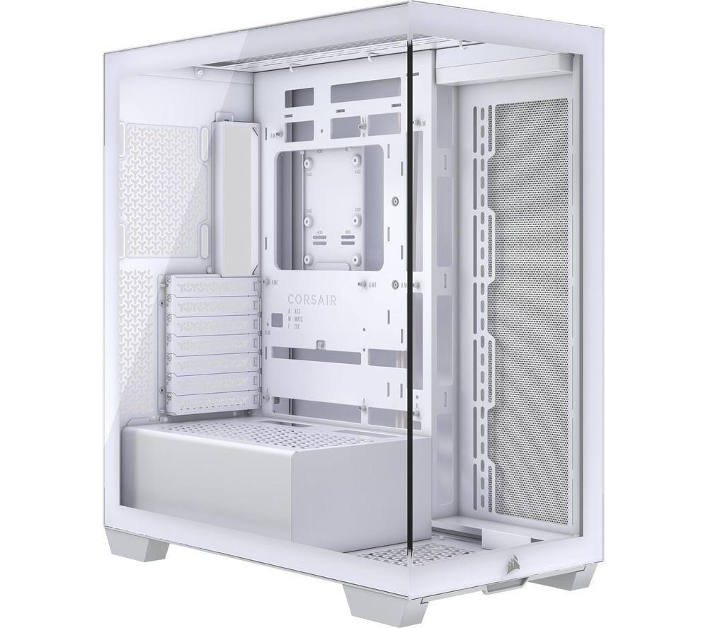CORSAIR 3500X ATX Mid-Tower PC Case - White, Tempered Glass
