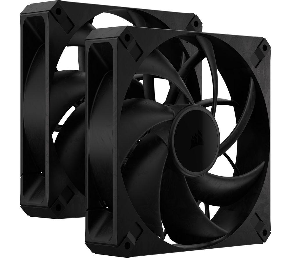 CORSAIR RS140 MAX 140 mm Case Fan - Dual Pack, Black