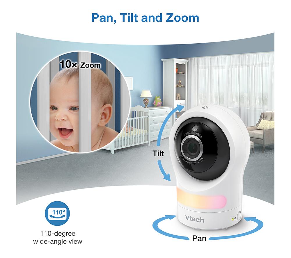 Buy VTECH RM9761 Pan Tilt Smart Video Baby Monitor White