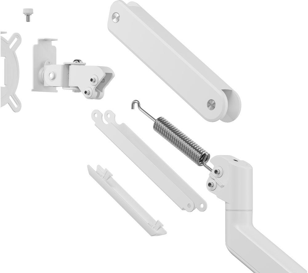 ONE FOR ALL DM4120 Full Motion 13-35" Monitor Desk Mount - White image number 7 of 8
