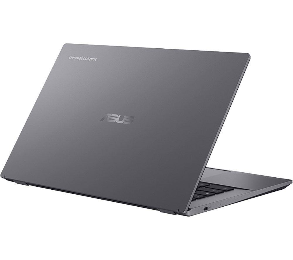 ASUS CX34 14" Refurbished Chromebook Plus - Intel&reg; Core&trade; i3, 256 GB UFS, Grey (Excellent Condition) image number 2 of 19