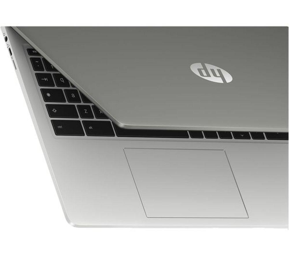 HP 15a-nb0502sa 15.6" Refurbished Chromebook Plus - Intel&reg; Core&trade; i3, 128 GB SSD, Silver (Excellent condition) image number 2 of 20