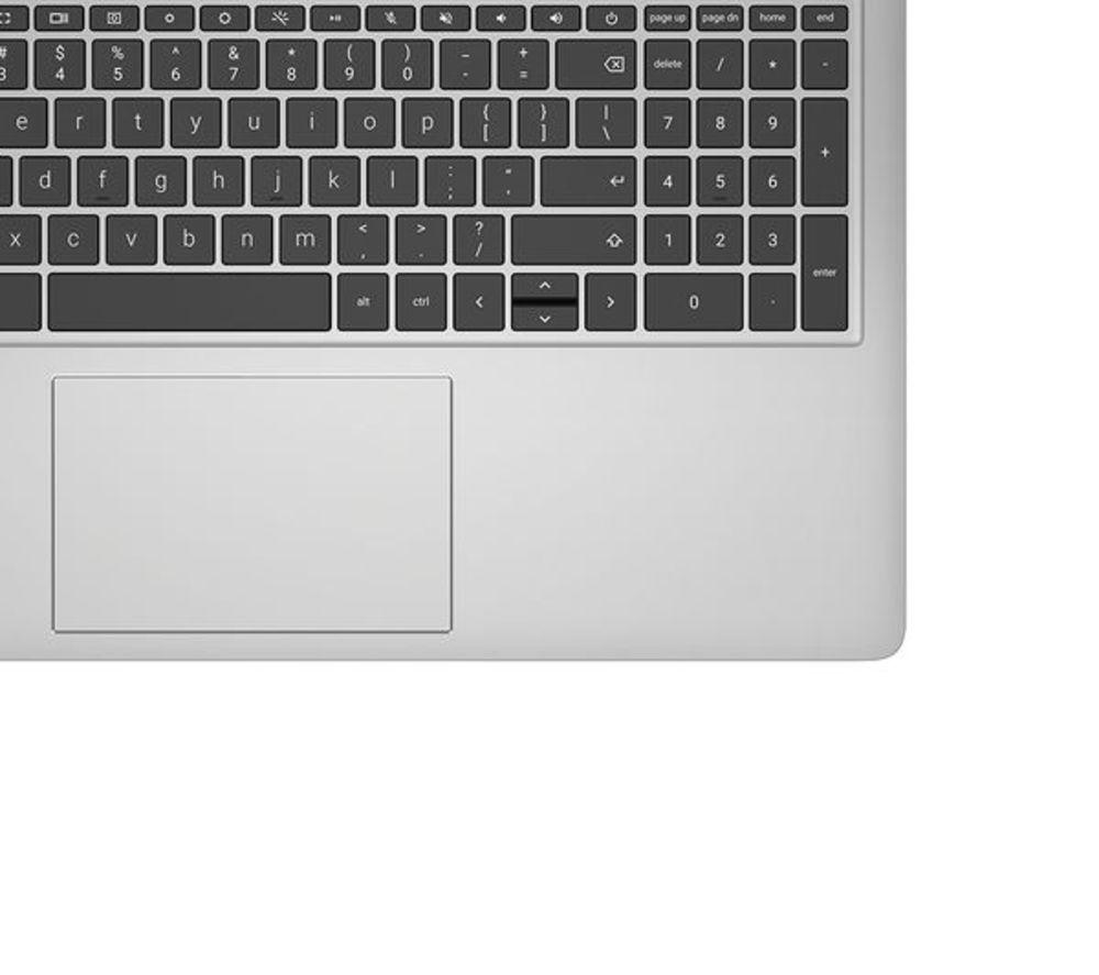 HP 15a-nb0502sa 15.6" Refurbished Chromebook Plus - Intel&reg; Core&trade; i3, 128 GB SSD, Silver (Excellent condition) image number 3 of 20