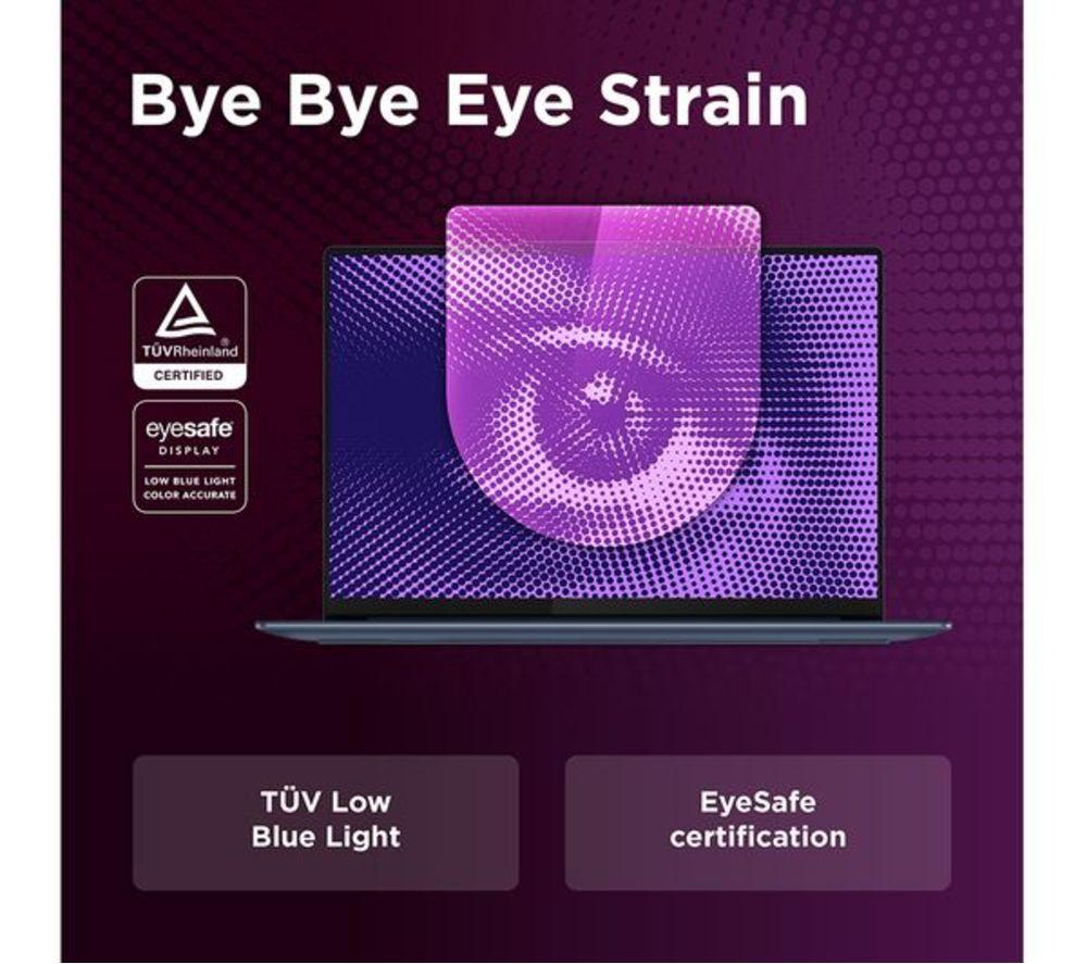 LENOVO Yoga Slim 7X 14" Refurbished Laptop, Copilot+ PC - Snapdragon X Elite, 1 TB SSD, Cosmic Blue (Excellent Condition) image number 13 of 15