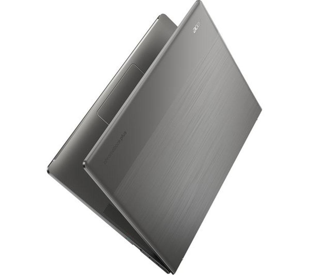 ACER 514 14" Refurbished Chromebook Plus - Intel&reg; Core&trade; i3, 128 GB eMMC, Grey (Excellent Condition) image number 10 of 10