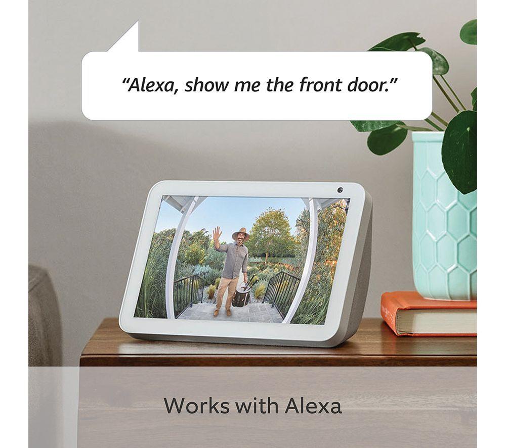 RING Battery Video Doorbell Plus & Indoor Camera (2nd Gen, White) Full HD 1080p WiFi Security Camera Bundle image number 9 of 13
