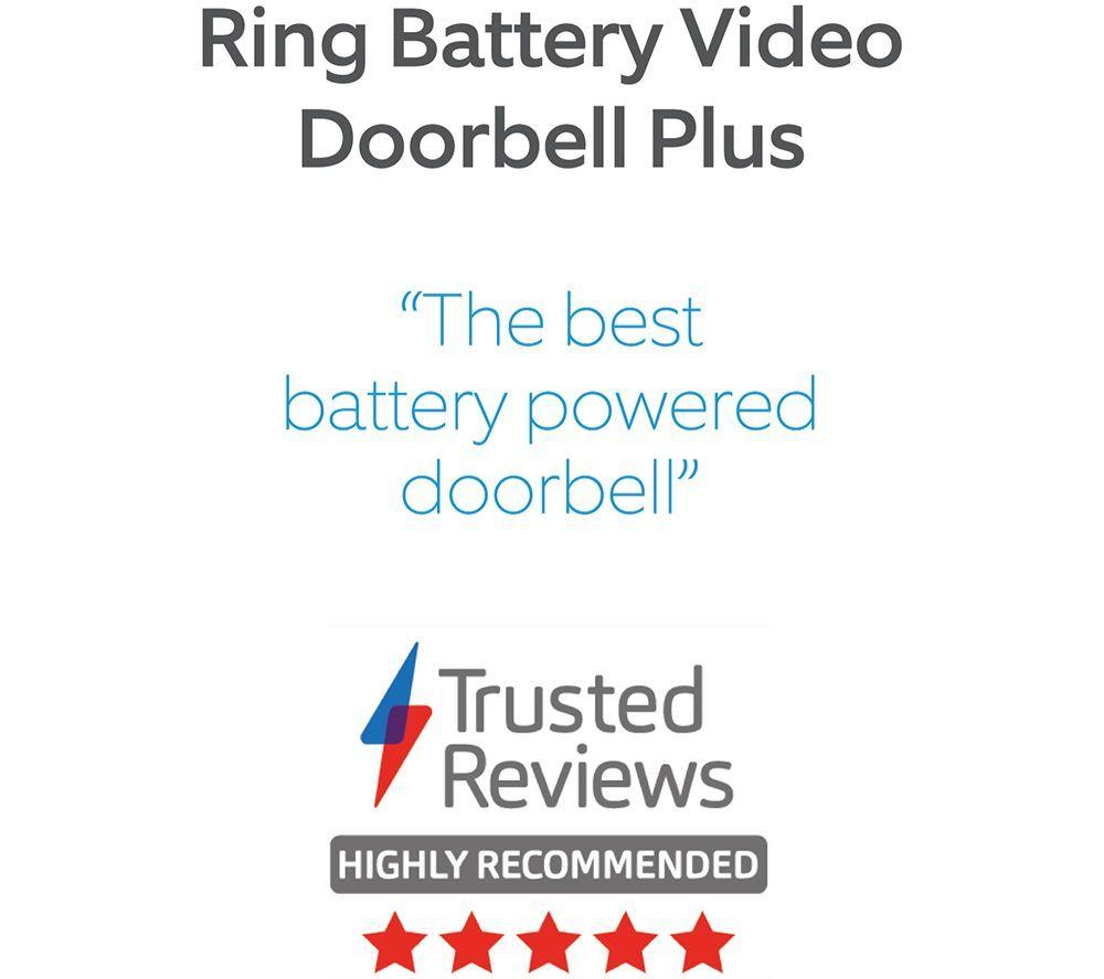 RING Battery Video Doorbell Plus & Indoor Camera (2nd Gen, Black) Full HD 1080p WiFi Security Camera Bundle image number 11 of 17