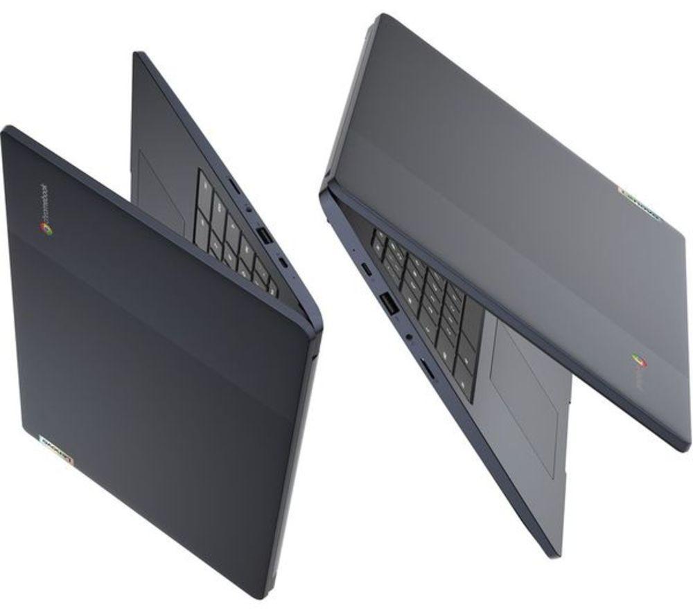 LENOVO IdeaPad Slim 3 15.6" Refurbished Chromebook - Intel&reg; Celeron&reg;, 128 GB eMMC, Blue (Excellent Condition) image number 5 of 9
