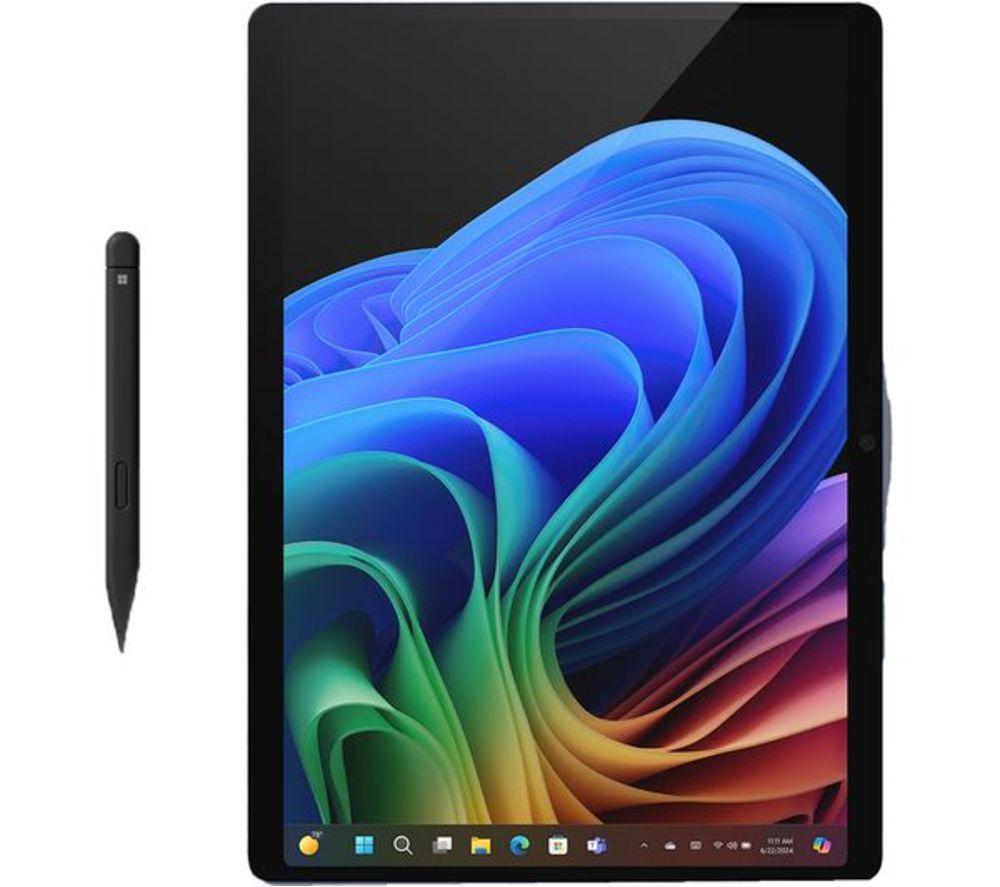 MICROSOFT 13" Refurbished Surface Pro OLED, Copilot+ PC - Snapdragon X Elite, 512 GB SSD, Sapphire (Excellent Condition) image number 5 of 8