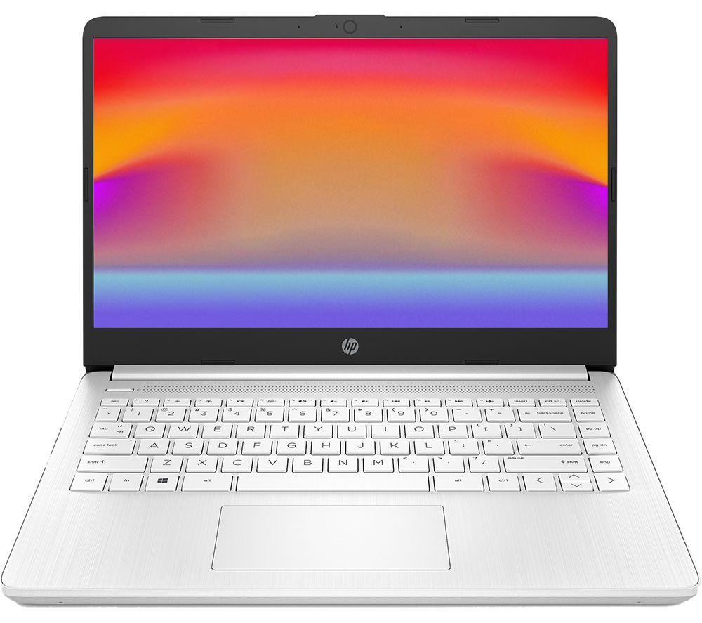 HP Stream 14s-dq0508sa 14" Refurbished Laptop - Intel®Celeron, 128 GB SSD, White (Very Good Condition), White