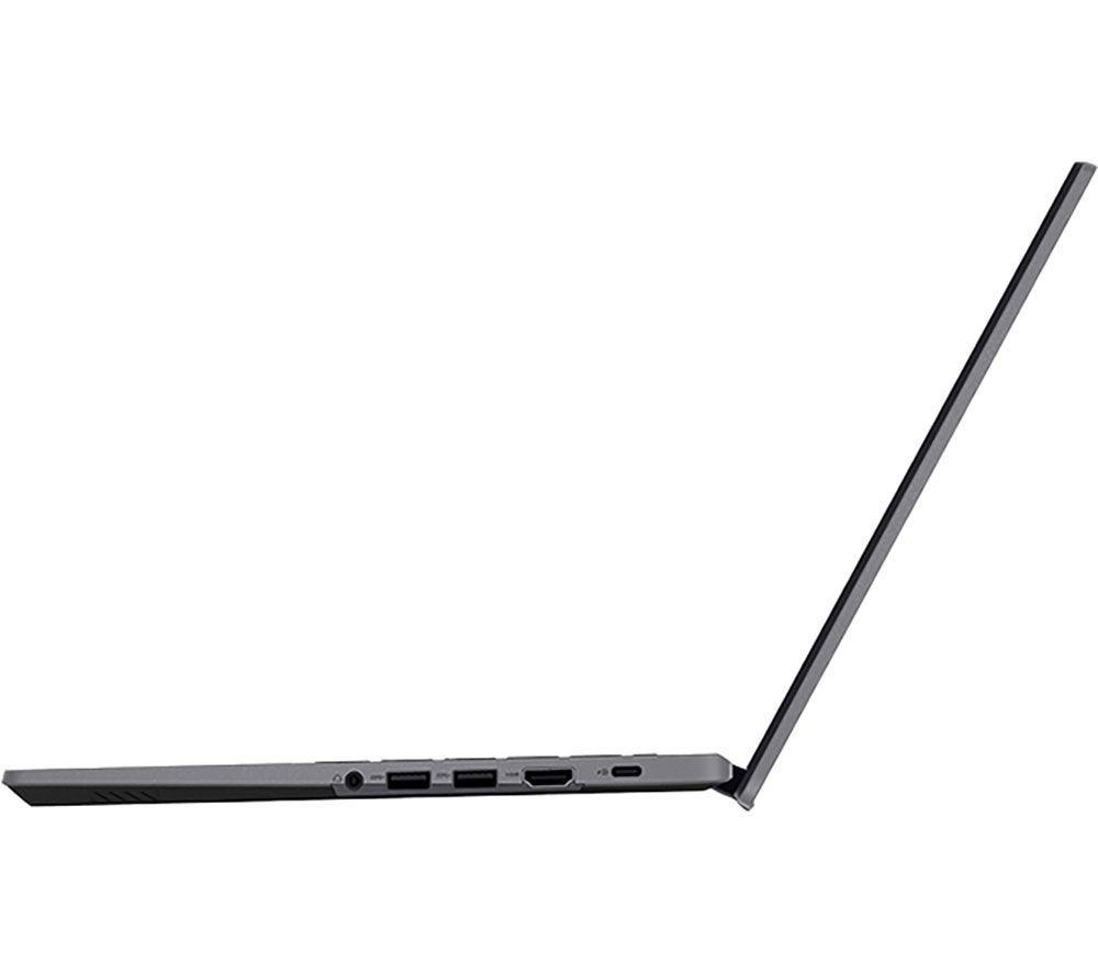 ASUS CX34 14" Refurbished Chromebook Plus - Intel&reg; Core&trade; i3, 256 GB UFS, Grey (Very Good Condition) image number 7 of 10