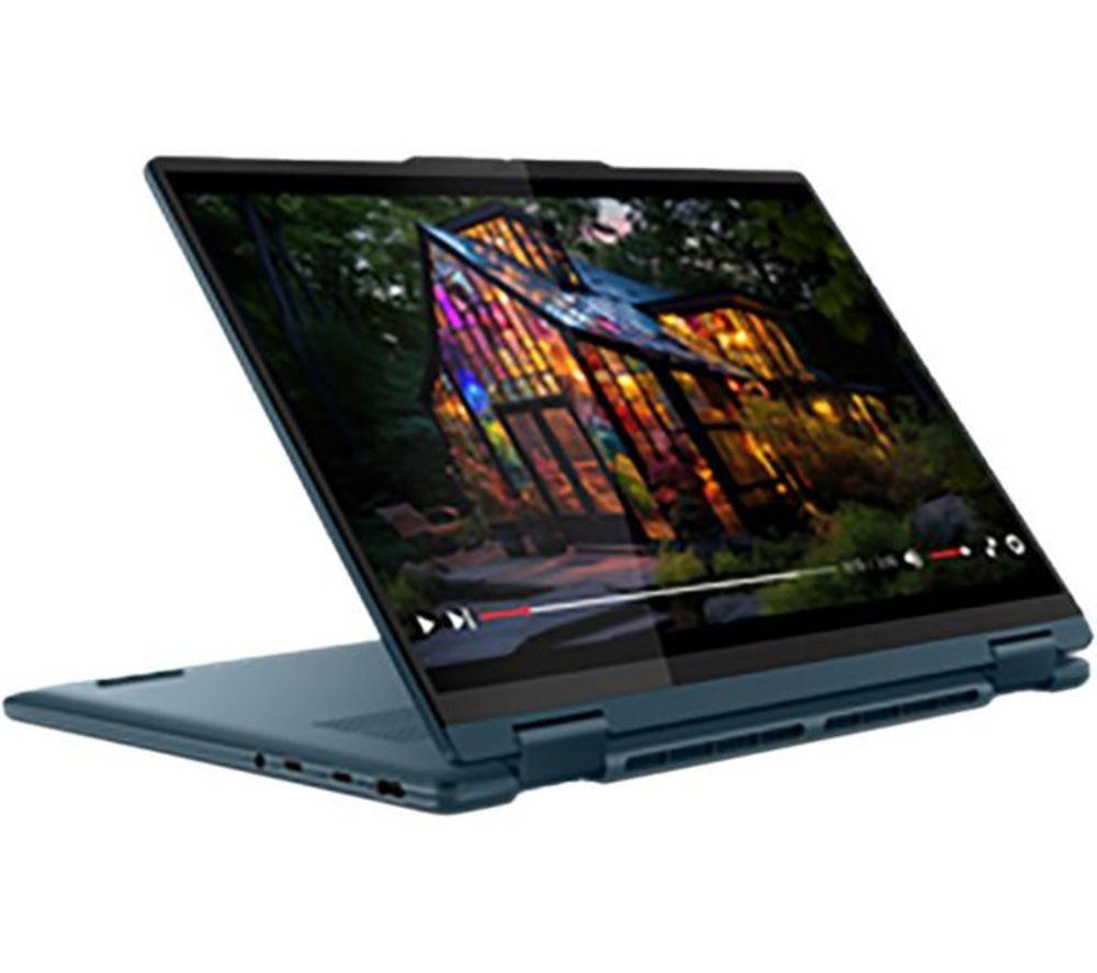 LENOVO Yoga 7 14" 2 in 1 Refurbished Laptop - Intel&reg; Core&trade; Ultra 7, 512 GB SSD, Tidal Teal (Very Good Condition) image number 6 of 17