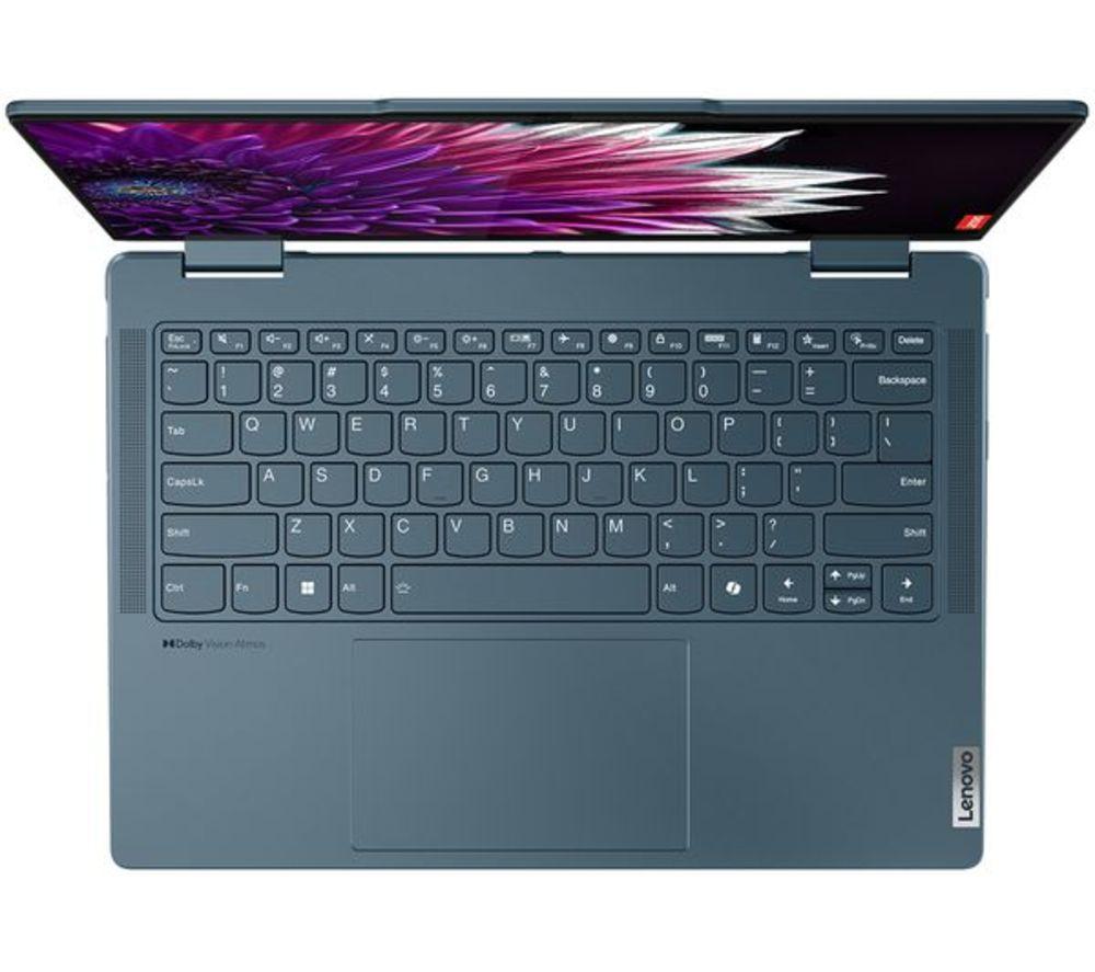 LENOVO Yoga 7 14" 2 in 1 Refurbished Laptop - Intel&reg; Core&trade; Ultra 7, 512 GB SSD, Tidal Teal (Very Good Condition) image number 7 of 17